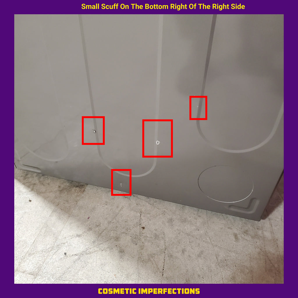 LG Ultra Large Capacity Smart Front Load Electric Energy Star 7.4 Cu. Ft. Dryer with Sensor Dry and Steam Technology 5SD189 - DLEX5500V - Scratch and Dent (Minor)