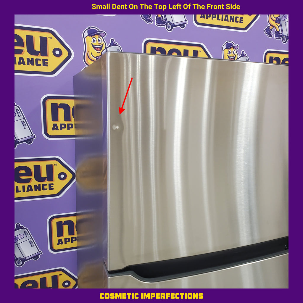 Pictures of Frigidaire 30" Wide 20 cu ft Top Freezer Refrigerator with EvenTemp™ Cooling System in Stainless Steel 3SD837 - FFTR2045VS - Scratch & Dent (Major) - Neu Appliance Outlet - Discount Appliance Outlet in Austin, Tx