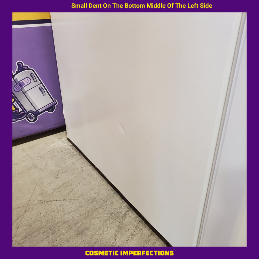 GE Garage Ready 21.3 cu. ft. Frost Free Defrost Upright Freezer in White 30133SD115 - FUF21DLRWW - Scratch & Dent (Minor)