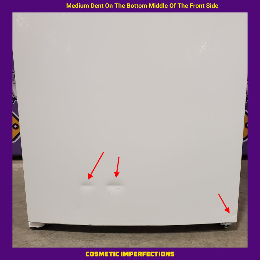 Frigidaire 30" Wide Garage Ready Top Freezer 18 Cu. Ft. Refrigerator with EvenTemp Cooling System and Spacious Interior Storage in White 22132SD137 - FFTR1814WW - Scratch & Dent (Major)
