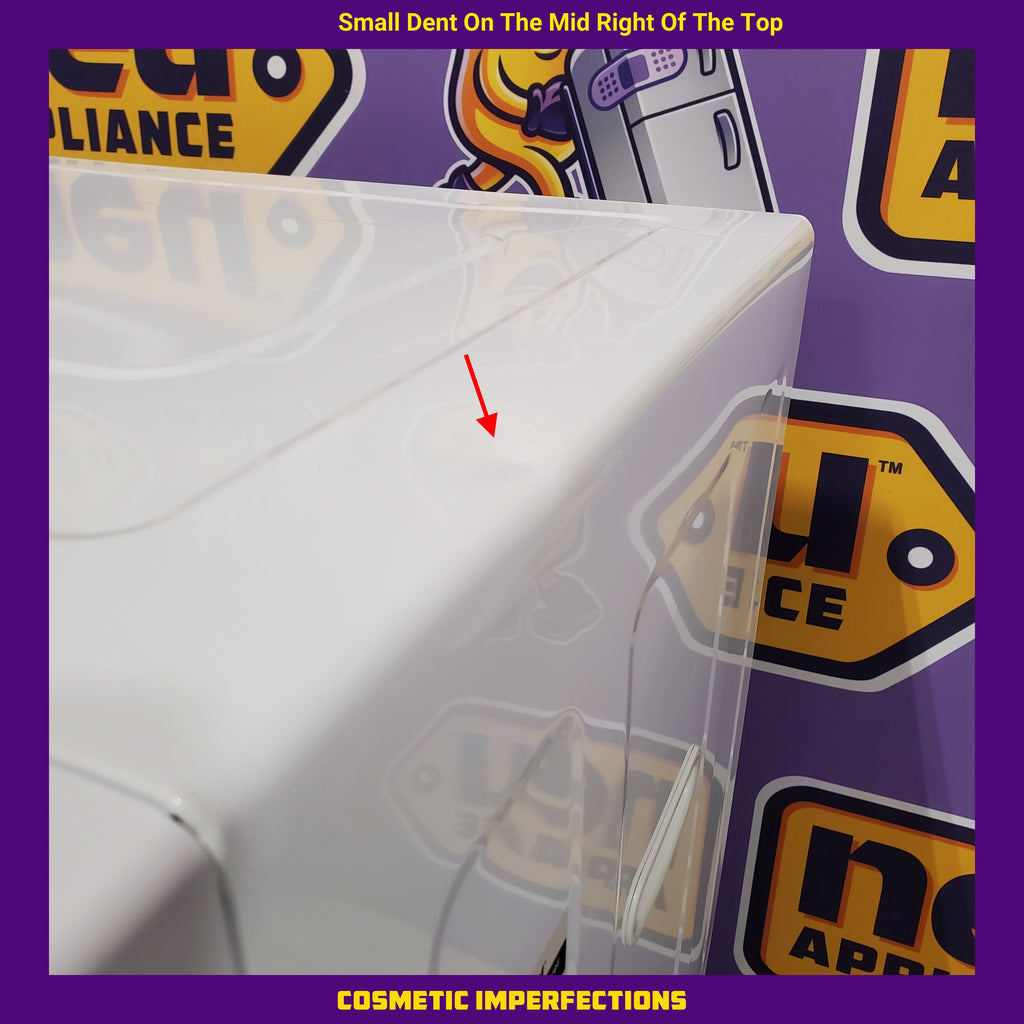 Pictures of Magic Chef Compact 3.5 cu. ft. Electric Dryer in White 251310SD907 - MCSDRY35W - Scratch & Dent (Minor) - Neu Appliance Outlet - Discount Appliance Outlet in Austin, Tx