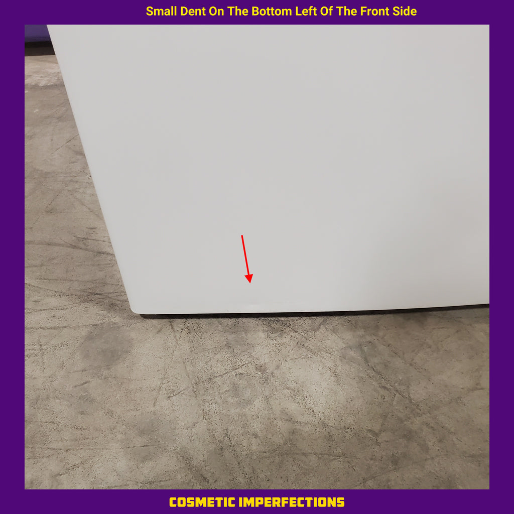 Pictures of Hotpoint 6.2 cu. ft. Capacity Electric Dryer with Up To 120 ft. Venting and Shallow Depth HTX26EASWWW - Scratch & Dent (Minor) - Neu Appliance Outlet - Discount Appliance Outlet in Austin, Tx