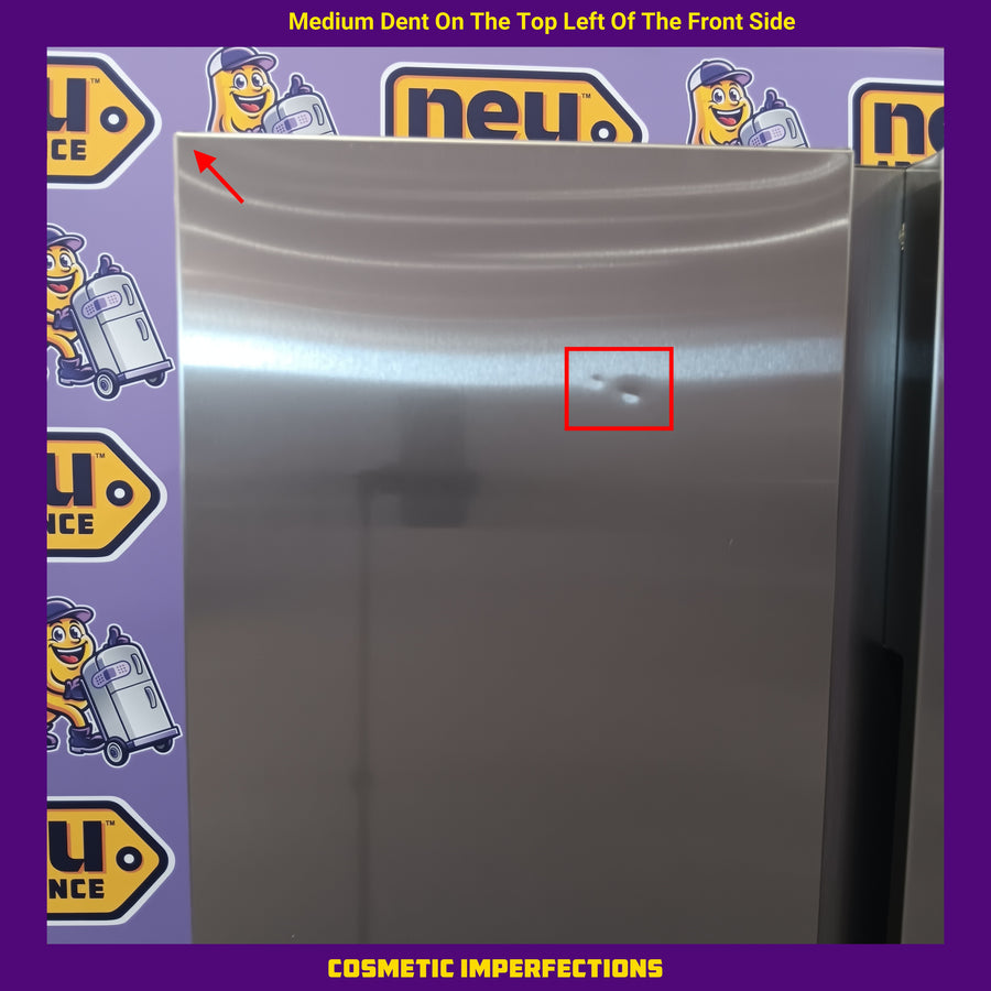 Samsung 26.7 cu. ft. Standard Depth Smart Side by Side Refrigerator in Stainless Steel with Family Hub 310104CR12822 - RS27T5561SR - Scratch & Dent (Minor)
