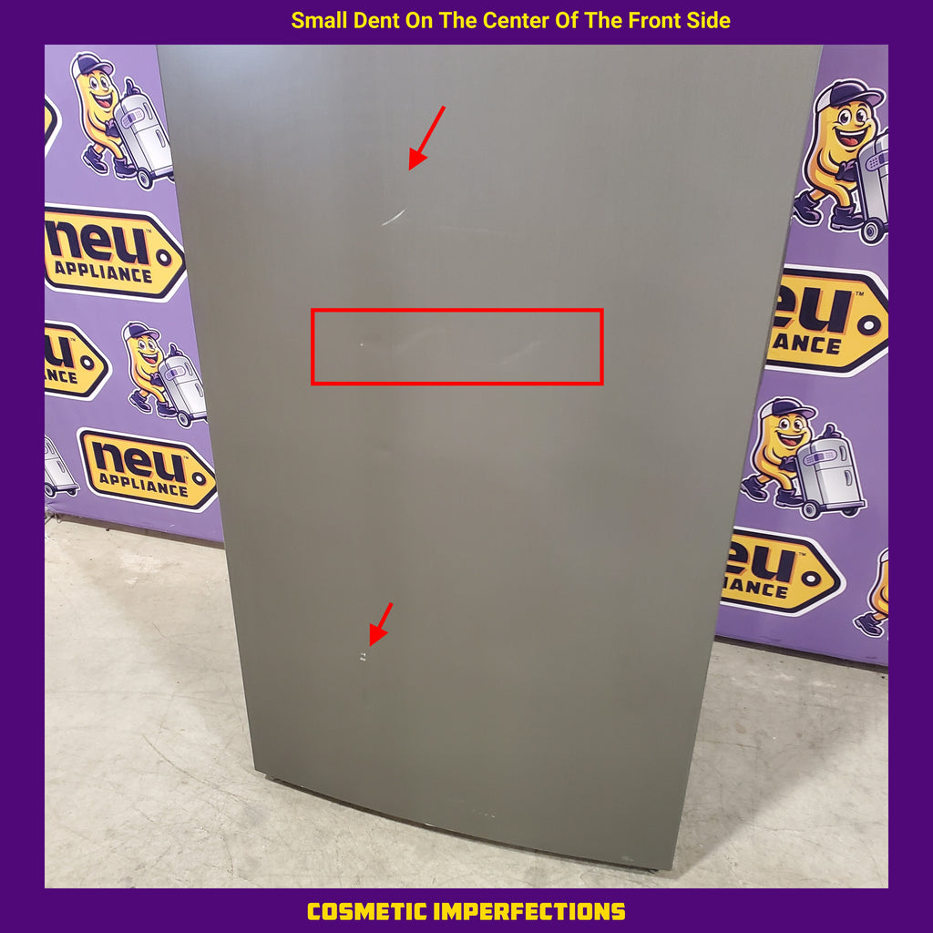 Pictures of Frigidaire 20 Cu. Ft. Garage Ready Upright Freezer in Carbon 20SD081 - FRUF2020AN - Scratch & Dent (Moderate) - Neu Appliance Outlet - Discount Appliance Outlet in Austin, Tx