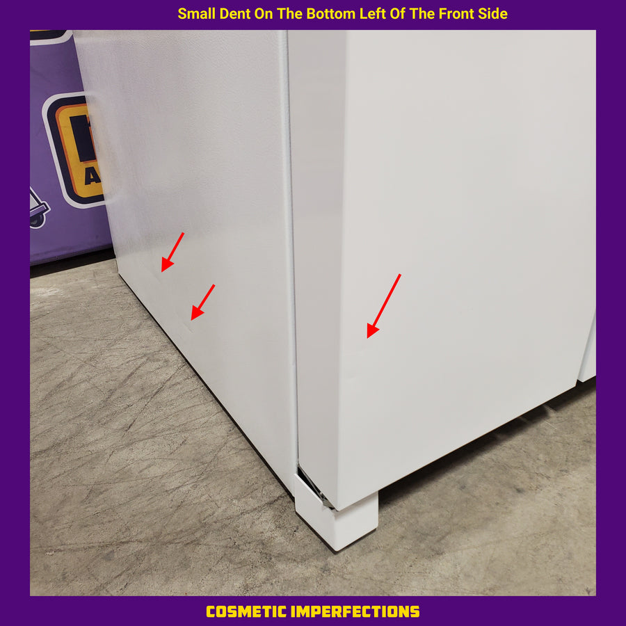 Frigidaire 22 Cu. Ft. 33" Standard-Depth Side-by-Side Refrigerator in White 22132SD138 - FRSS2323AW - Scratch & Dent (Minor)