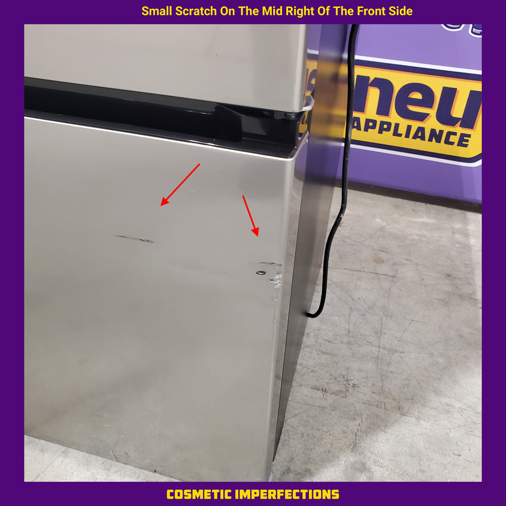 Pictures of Magic Chef 3.1 cu. ft. 2-Door Mini Refrigerator with Freezer and Can Dispenser HMDR31GSE - Scratch & Dent (Minor) - Neu Appliance Outlet - Discount Appliance Outlet in Austin, Tx