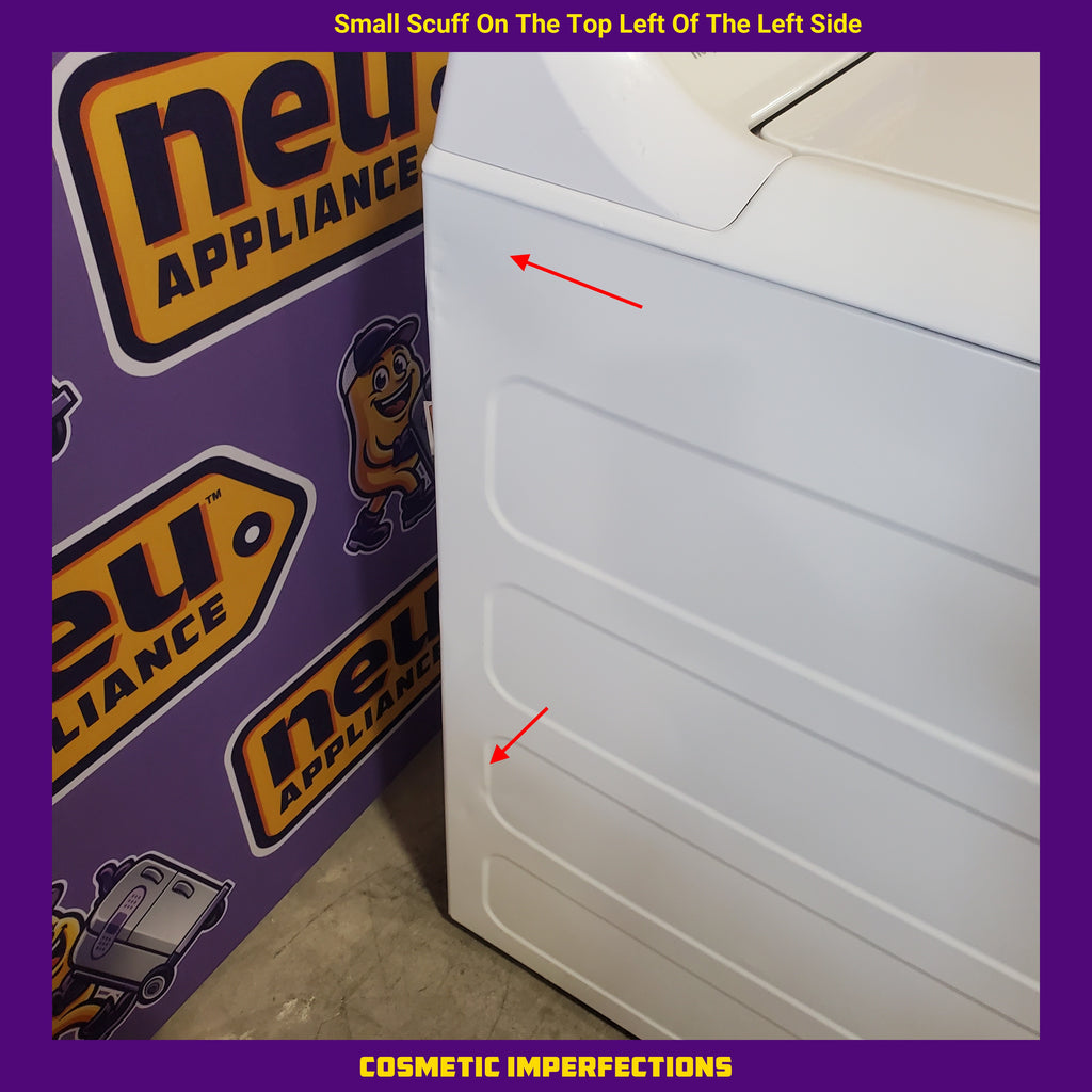 Pictures of Hotpoint White Top Load 3.8 Cu. Ft. Washer with Stainless Steel Wash Basket HTW200ASKWW - Certified Refurbished - Neu Appliance Outlet - Discount Appliance Outlet in Austin, Tx