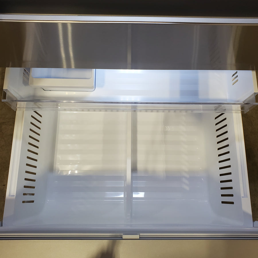 LG 29 cu. ft. Smart Standard-Depth MAX™ 4-Door French Door Refrigerator with Full-Convert Drawer™ in Print Proof Stainless Steel LF29H8330S - Scratch & Dent (Moderate)