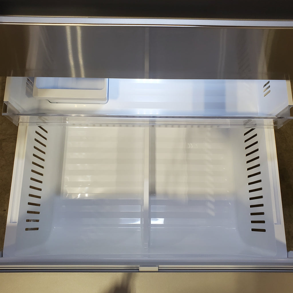 LG 29 cu. ft. Smart Standard-Depth MAX™ 4-Door French Door Refrigerator with Full-Convert Drawer™ in Print Proof Stainless Steel 22137389 - LF29H8330S - Scratch & Dent (Moderate)
