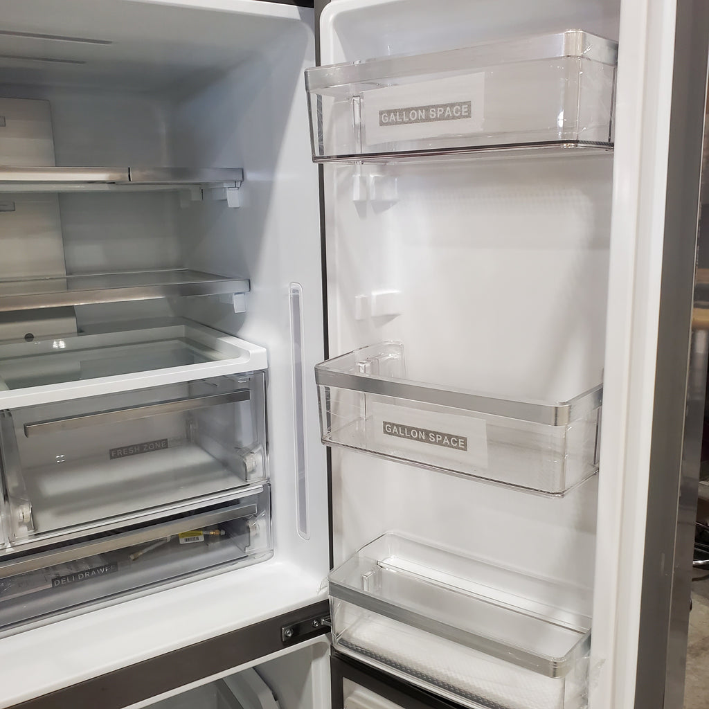 Pictures of Whirlpool Stainless Steel Counter Depth 4 Door French Door Refrigerator with Ice Maker in Door and Triple Evaporation System 30131SD2 - WRQC7836RZ - Open Box - Neu Appliance Outlet - Discount Appliance Outlet in Austin, Tx
