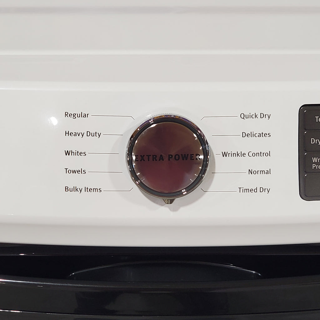 Pictures of Maytag Front Load 7.3 Cu. Ft. Electric Dryer with Extra Power and Quick Dry Cycle MED5630HW - Scratch & Dent (Minor) - Neu Appliance Outlet - Discount Appliance Outlet in Austin, Tx