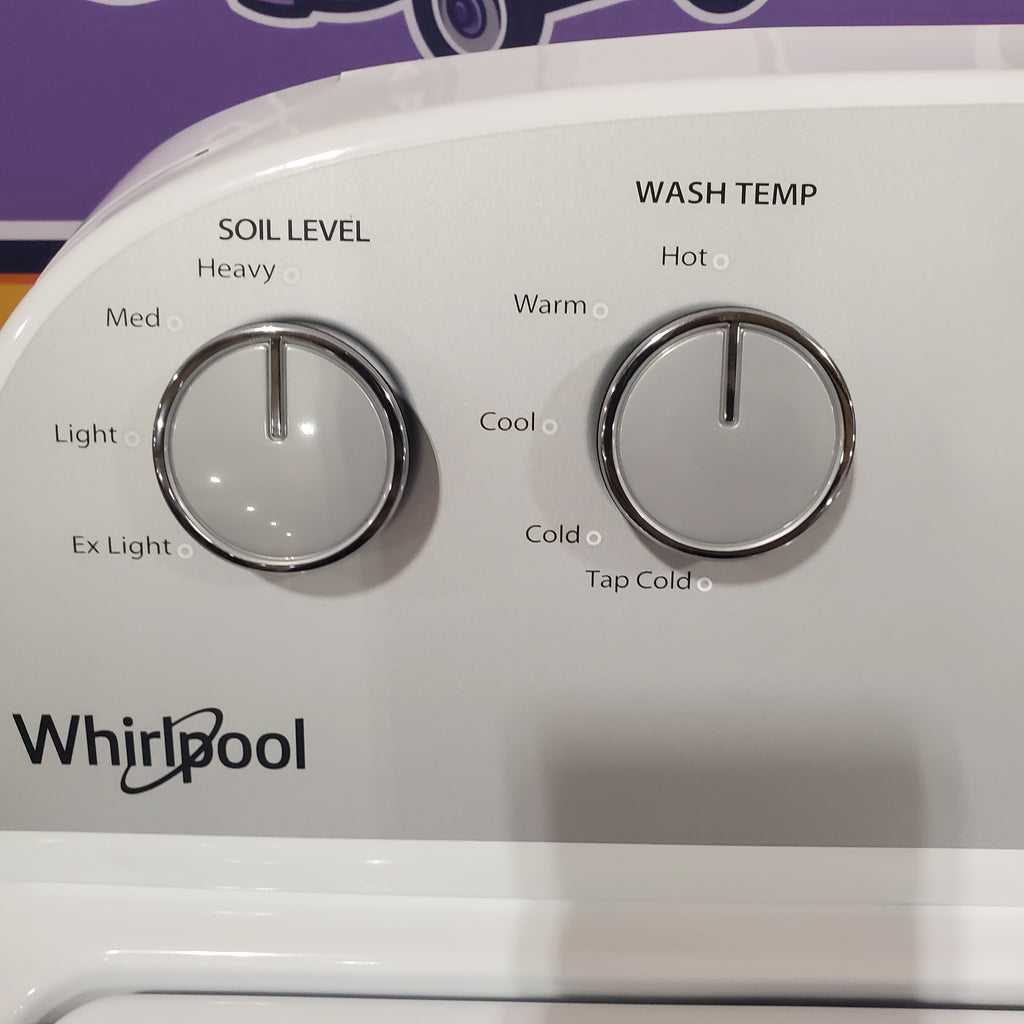 Pictures of Whirlpool 3.5 cu. ft. High Efficiency Top Load Washing Machine with Deep Water Wash 3SD732 - WTW4816FW - Open Box - Neu Appliance Outlet - Discount Appliance Outlet in Austin, Tx