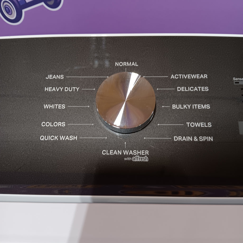 Pictures of Whirlpool Top Load 4.7 Cu. Ft. Washer in White with 2-in-1 Removable Agitator WTW5057LW - Scratch & Dent - Minor and Whirlpool 7.0 cu. ft. Electric Dryer with Hamper Door 16247 - WED5010LW - Open Box - Neu Appliance Outlet - Discount Appliance Outlet in Austin, Tx