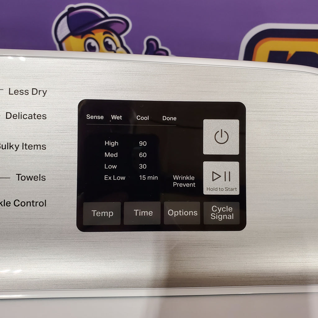 Pictures of Maytag Top Load 4.8 cu ft Washer with Deep Fill and Slow-Close Glass Lid MVW6200KW - Scratch & Dent (Minor) and Maytag 7.0 cu ft Electric Dryer with Moisture Sensing and Quick Dry Cycle 16155 - MED6200KW - Open Box - Neu Appliance Outlet - Discount Appliance Outlet in Austin, Tx