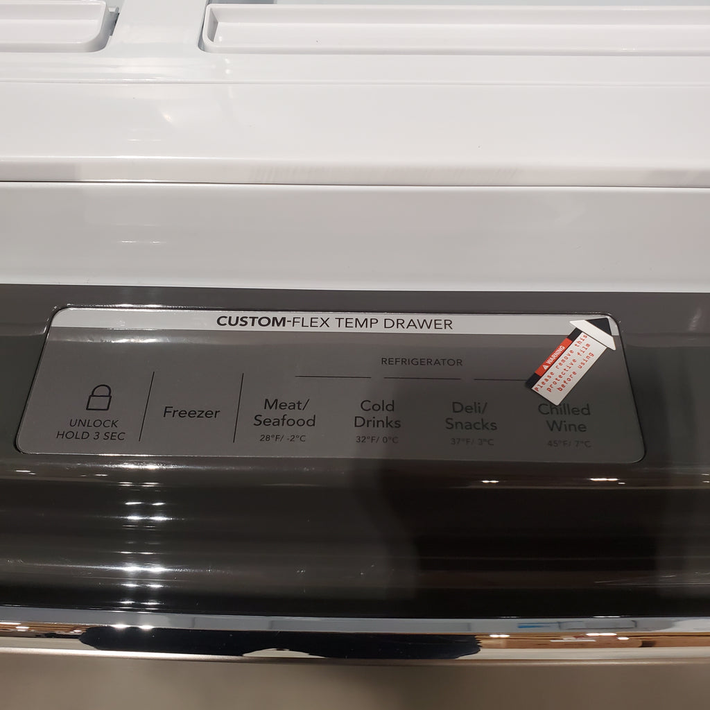 Frigidaire Gallery 22 Cu. Ft. 4-Door Counter-depth French Door Refrigerator with Ice Maker (Fingerprint Resistant Stainless Steel) ENERGY STAR 3SD1018 - GRMC2273CF - Scratch and Dent (Moderate)