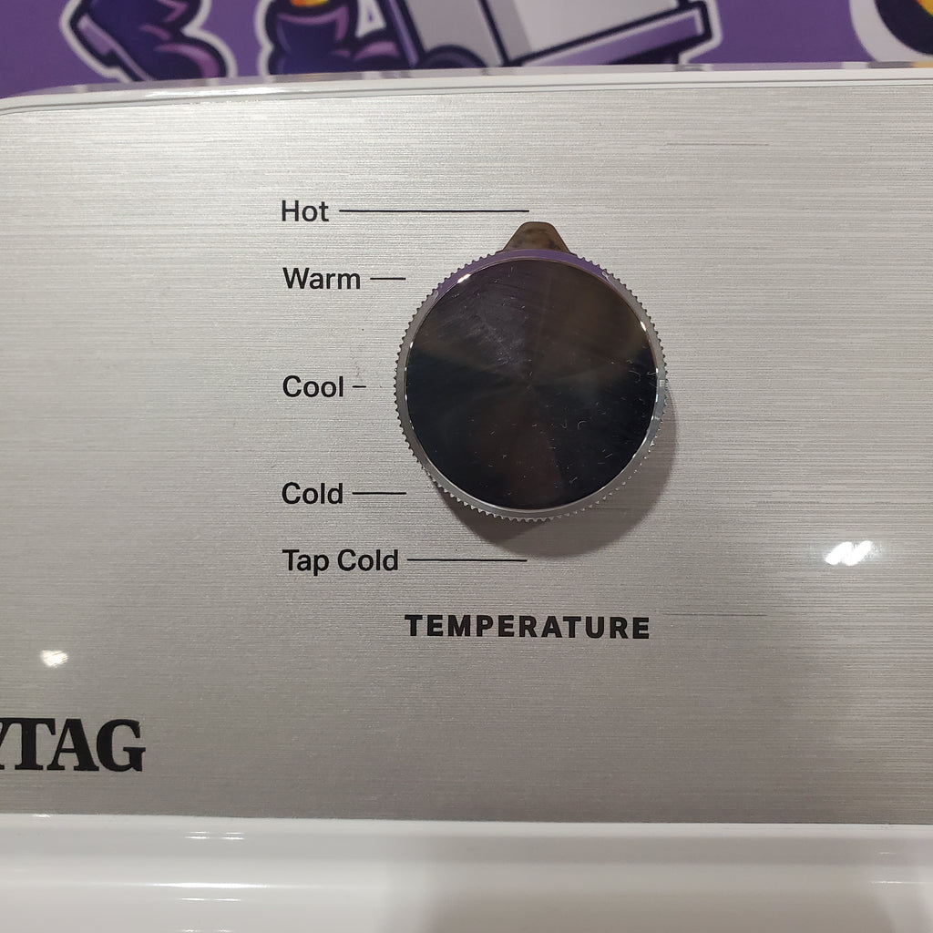 Pictures of Maytag 4.5 cu. ft. Capacity Top Load Washer with Power™ Agitator and Deep Fill MVW4505MW - Scratch & Dent (Minor) and Maytag 7.0 cu. ft. Capacity Top Load Electric Wrinkle Prevent Dryer 16119 - MED4500MW - Open Box - Neu Appliance Outlet - Discount Appliance Outlet in Austin, Tx