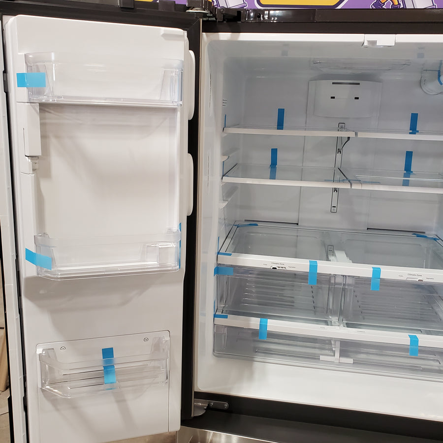 GE ENERGY STAR 25.7 Cu. Ft. Fingerprint Resistant French-Door Refrigerator GFE26JYMFS - Scratch & Dent (Moderate)