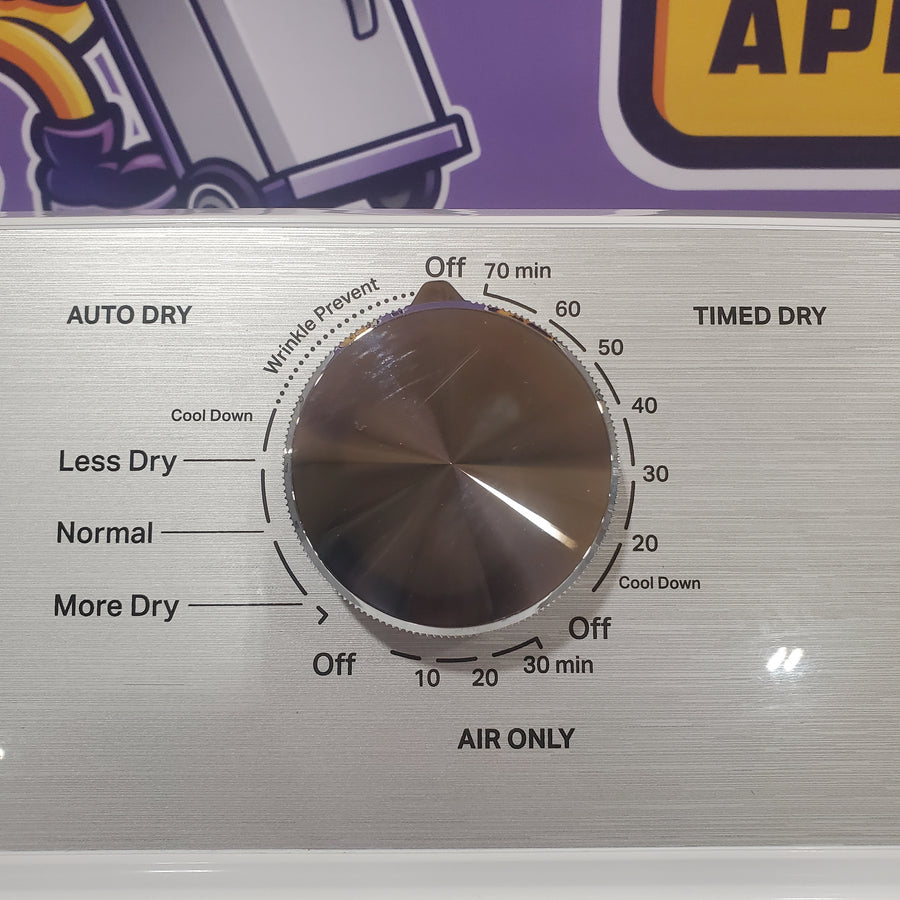MayTag 7.0 cu. ft. Top Load Electric Wrinkle Prevent Dryer 22133SD202 - MED4500MW - Scratch & Dent (Minor)