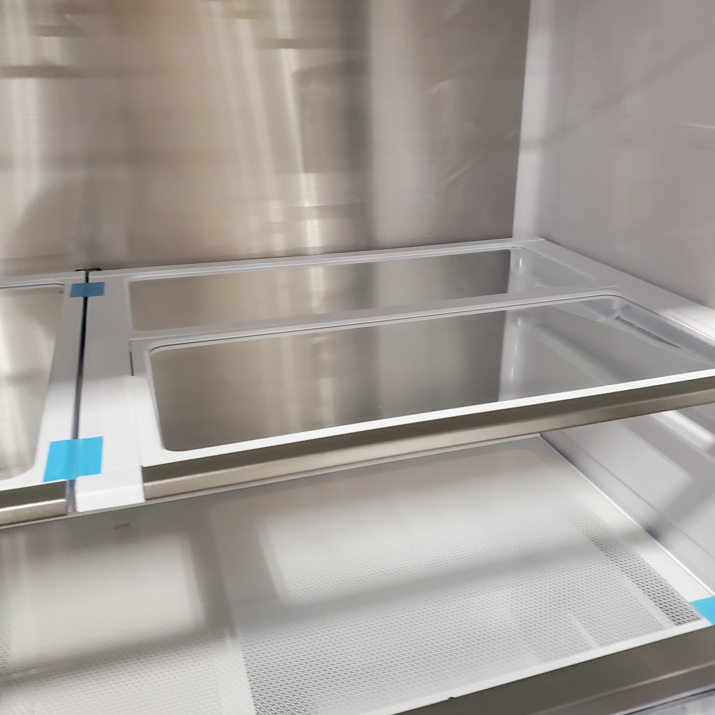 Pictures of Samsung Bespoke Counter Depth 4-Door Flex™ Refrigerator (23 cu. ft.) with Beverage Center ™ with Customizable Door Panel Colors 18SD035 - RF23DB9600AP - Open Box - Neu Appliance Outlet - Discount Appliance Outlet in Austin, Tx