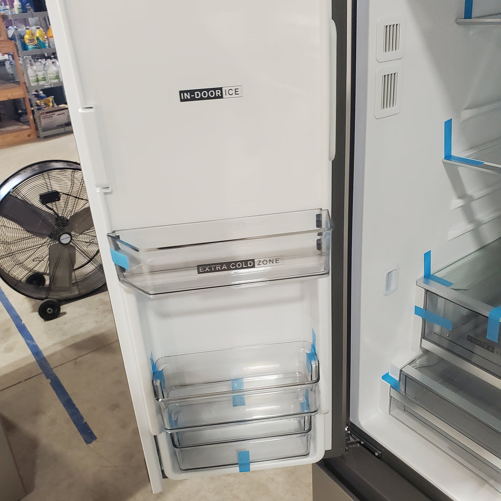 Pictures of Whirlpool 36-Inch French Door Refrigerator in Fingerprint Resistant Stainless Finish with In-Door Water and Ice Maker - 30 cu. ft. WRFF3536SZ - Open Box - Neu Appliance Outlet - Discount Appliance Outlet in Austin, Tx