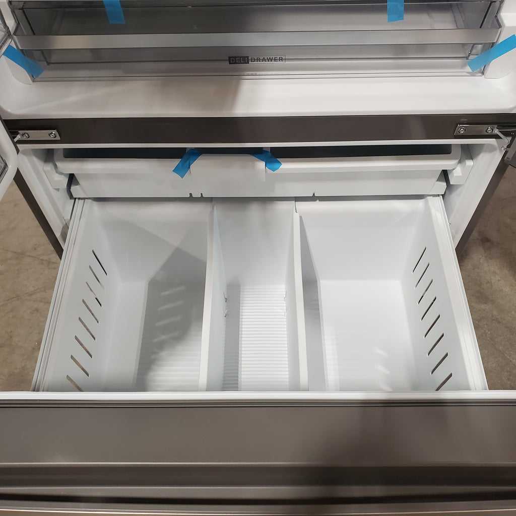 Whirlpool French Door Refrigerator in Fingerprint Resistant Stainless Finish with In-Door Water and Ice Maker - 30 cu. ft. 6SD133 - WRFF3536SZ - Scratch & Dent (Minor)