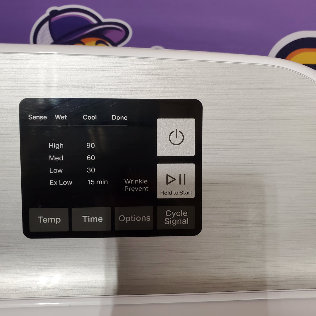 Pictures of Maytag Top Load 4.8 cu ft Washer with Deep Fill and Slow-Close Glass Lid MVW6200KW - Scratch & Dent (Minor) and Maytag 7.0 cu ft Electric Dryer with Moisture Sensing and Quick Dry Cycle 16203 - MED6200KW - Scratch & Dent (Minor) - Neu Appliance Outlet - Discount Appliance Outlet in Austin, Tx