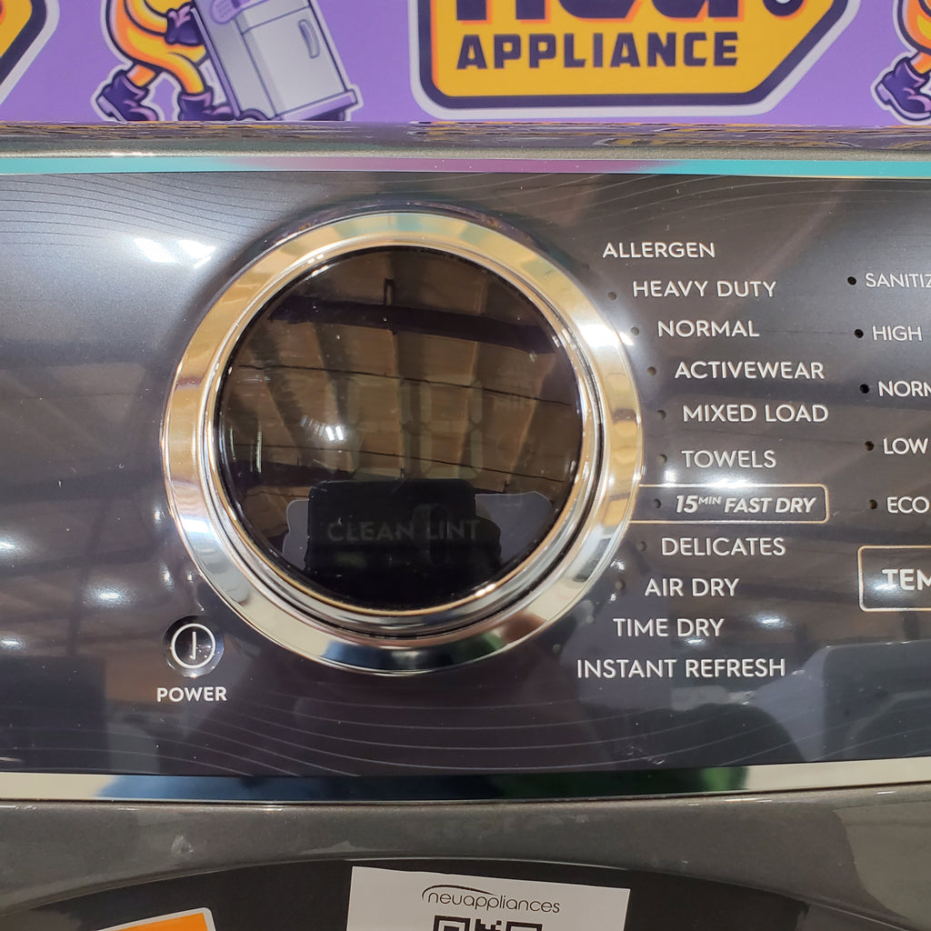 Pictures of Electrolux Titanium 600 Series Electric 8.0 Cu. Ft. Dryer with Balanced Dry and Perfect Steam Option ELFE7637AT - Open Box - Neu Appliance Outlet - Discount Appliance Outlet in Austin, Tx