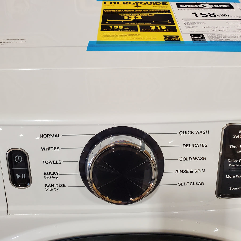 Pictures of GE ENERGY STAR 4.8 cu. ft. Capacity Smart Front Load Washer with UltraFresh Vent System with OdorBlock GFW550SSNWW - New in Box - Neu Appliance Outlet - Discount Appliance Outlet in Austin, Tx