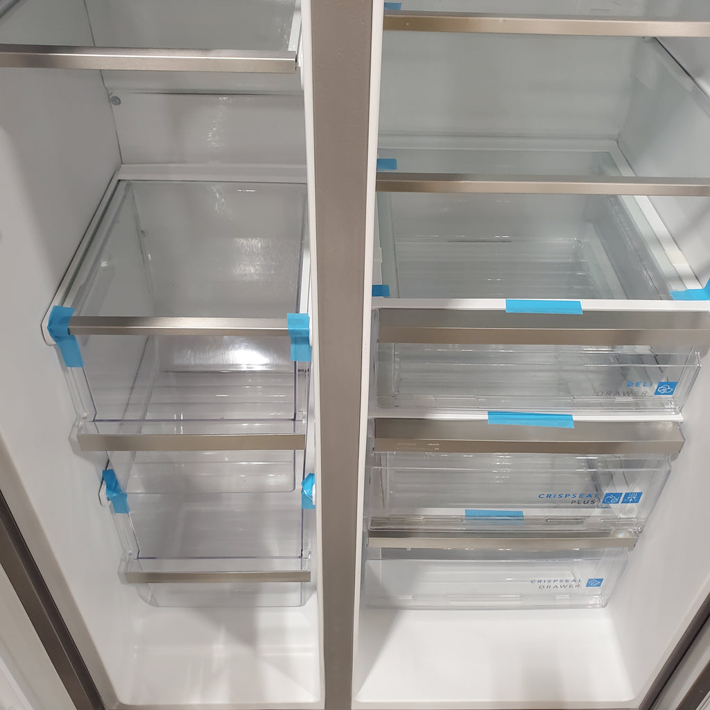 Frigidaire Gallery Smudge Proof Stainless Steel 26 Cu. Ft. Side by Side Refrigerator with Bright LED Lighting 3SD892 - GRSS2652AF - Scratch & Dent (Minor)