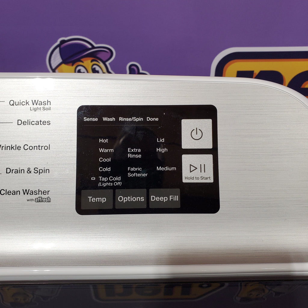 Pictures of Maytag Top Load 4.8 cu ft Washer with Deep Fill and Slow-Close Glass Lid MVW6200KW - Scratch & Dent (Minor) and Maytag 7.0 cu. ft Top Load Gas Dryer with Moisture Sensing 16153 - MGD6200KW - Open Box - Neu Appliance Outlet - Discount Appliance Outlet in Austin, Tx