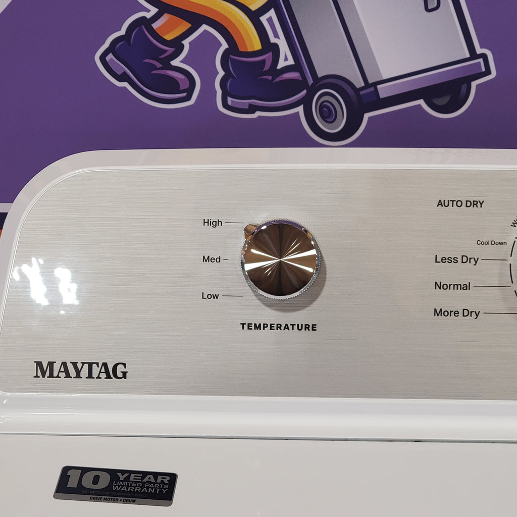 Pictures of Maytag 7.0 cu. ft Dryer with End of Cycle Signal MGD4500MW - Open Box - Neu Appliance Outlet - Discount Appliance Outlet in Austin, Tx