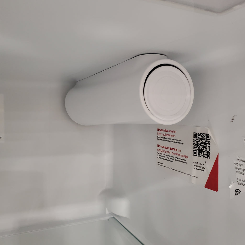 Frigidaire 22 Cu. Ft. Counter-Depth Side-by-Side Refrigerator in Stainless Steel 20SD011 - FRSC2333AS - Scratch & Dent (Minor)