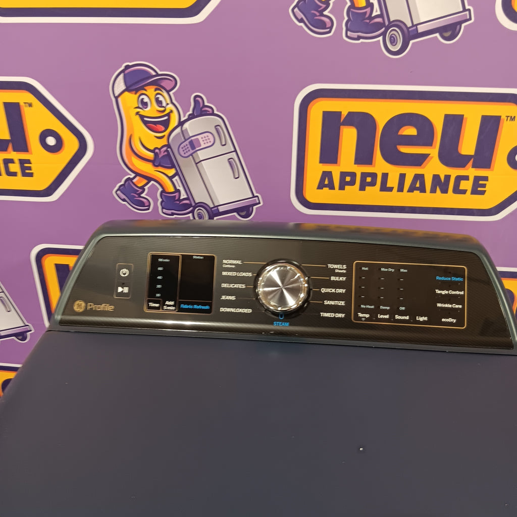 Pictures of GE Profile Energy Star Certified Large Steam Cycle Vented Electric Dryer GE9873 - PTD90EBPTRS - New in Box - Neu Appliance Outlet - Discount Appliance Outlet in Austin, Tx