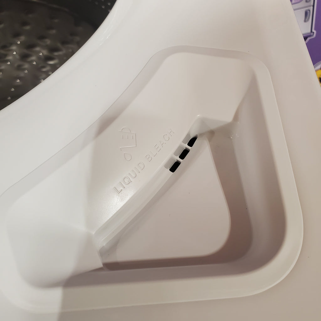 Pictures of Whirlpool 5.2–5.3 Cu. Ft. Top Load Washer in White with Removable Agitator WTW6157PW - Open Box and Whirlpool Top Load Electric Moisture Sensing 7.0 Cu. Ft. Dryer with Steam 16073 - WED5050LW - Open Box - Neu Appliance Outlet - Discount Appliance Outlet in Austin, Tx