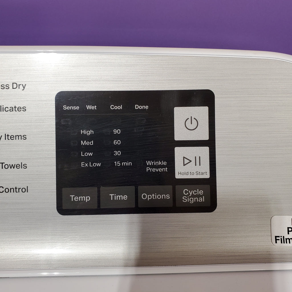 Pictures of Maytag Top Load 4.8 cu ft Washer with Deep Fill and Slow-Close Glass Lid MVW6200KW - Scratch & Dent (Major) and Maytag 7.0 cu ft Electric Dryer with Moisture Sensing and Quick Dry Cycle 16174 - MED6200KW - Scratch & Dent (Major) - Neu Appliance Outlet - Discount Appliance Outlet in Austin, Tx