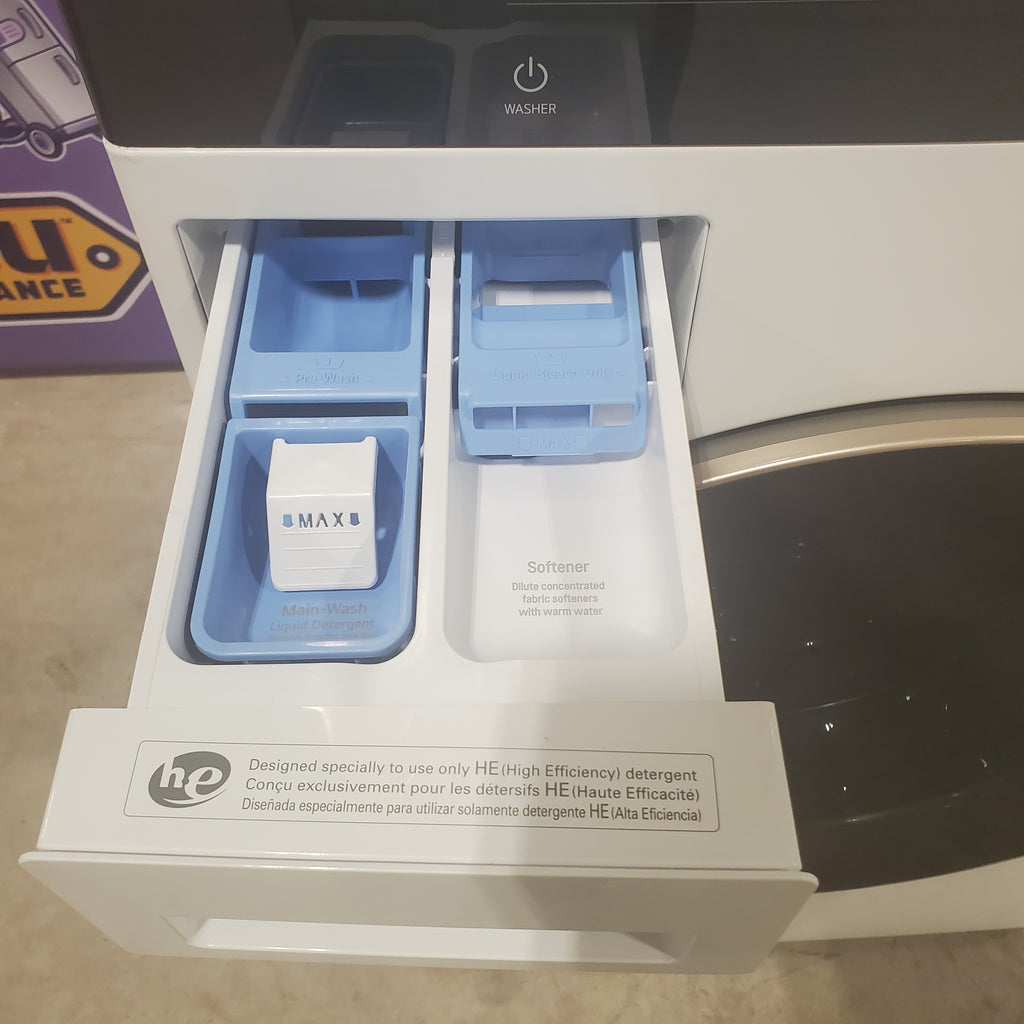 Pictures of LG Front Load Wash Tower with Center Control 4.5 Cu. Ft. Washer and 7.4 Cu. Ft. Dryer WKE100HWA - Open Box - Neu Appliance Outlet - Discount Appliance Outlet in Austin, Tx