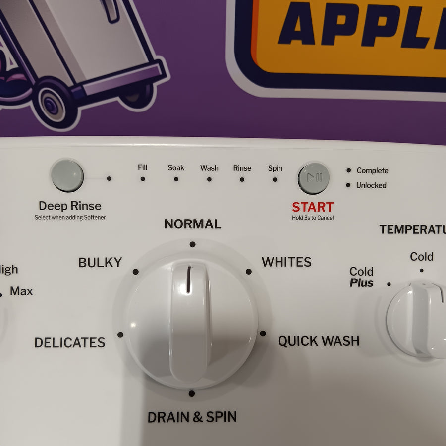 Hotpoint® 4.0 cu. ft. Capacity Washer with Cold Plus and Water Level Control 251318SD1323 - HTW265ASWWW - Scratch & Dent (Major)