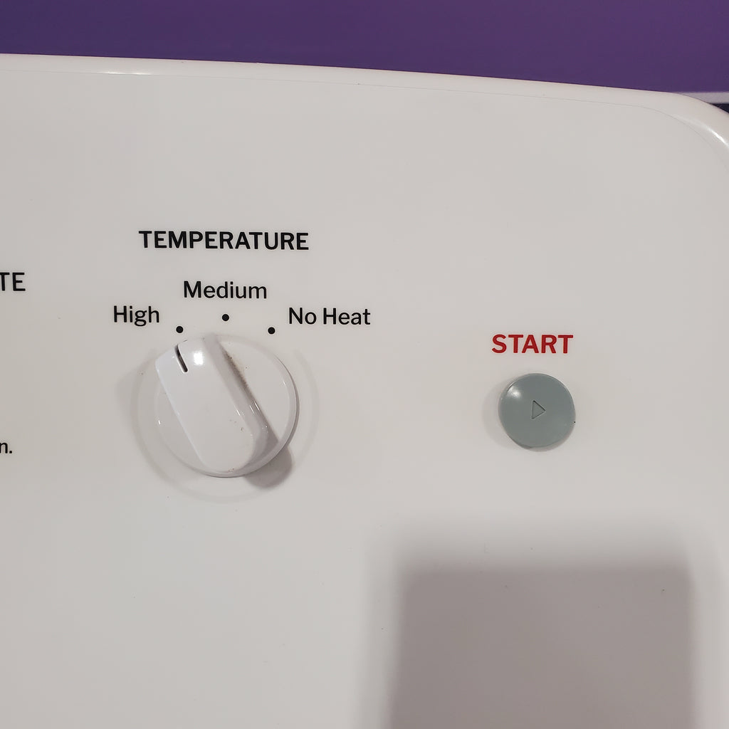 Pictures of Hotpoint® 4.0 cu. ft. Capacity Washer with Cold Plus and Water Level Control HTW265ASWWW - Scratch & Dent (Minor) and Hotpoint® 6.2 cu. ft. vented Electric Dryer with Auto Dry 16138 - HTX26EASWWW - Scratch & Dent (Moderate) - Neu Appliance Outlet - Discount Appliance Outlet in Austin, Tx