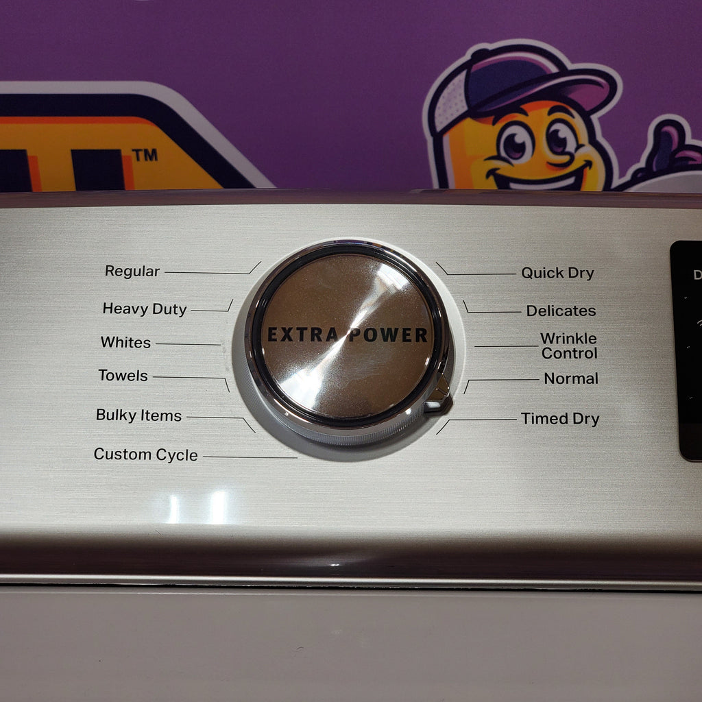 Maytag 5.3 cu. ft. Smart Top Load Washer with Extra Power MVW7232HW3 - Certified Refurbished and Maytag Smart 7.4 cu. ft. Electric Dryer with Extra Power and Advanced Moisture Sensing 16074 - MED6230HW - Scratch & Dent (Minor)