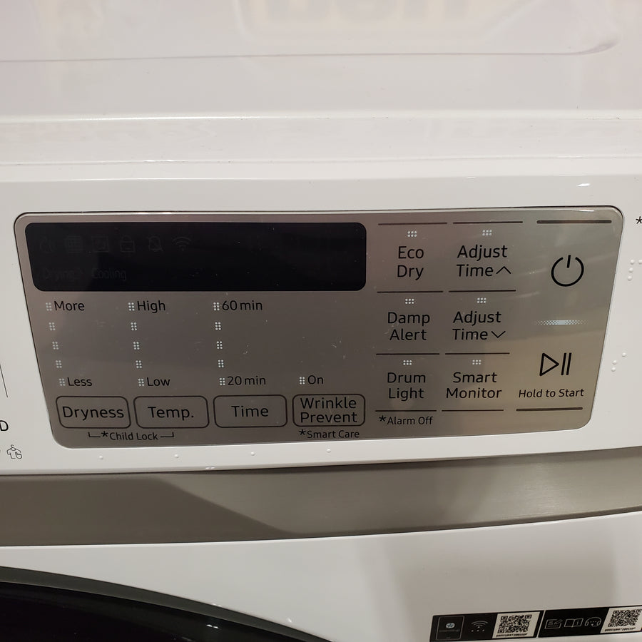 Samsung 7.5 cu. ft. Front Load Gas Dryer with Steam  31134SD186 - DVG45B6300W - Scratch & Dent (Minor)