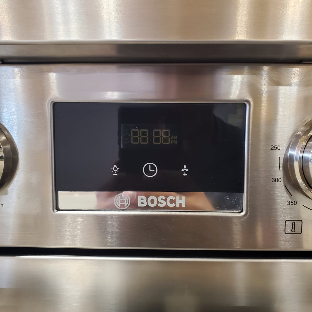 Pictures of Bosch Stainless Steel Gas Freestanding 30 Inch Range with 3 Cooking Modes HGS8055UC - Certified Refurbished - Neu Appliance Outlet - Discount Appliance Outlet in Austin, Tx