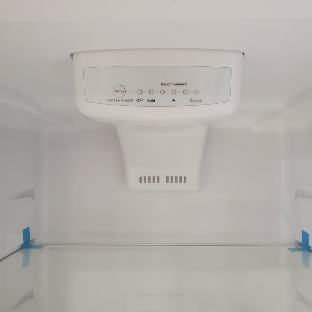 Pictures of Frigidaire White Top Freezer 18 Cu. Ft. Capacity Refrigerator with Spacious Interior Storage and Bright LED Lighting FFHT1822UW - Open Box - Neu Appliance Outlet - Discount Appliance Outlet in Austin, Tx