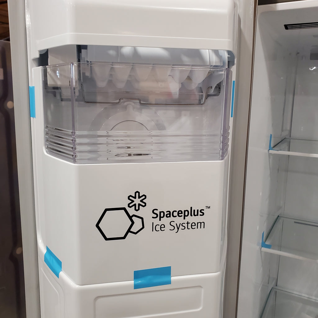 Pictures of LG 23 cu. ft. Side-by-Side Counter-Depth Refrigerator with Smooth Touch Dispenser 21SD010 - LRSXC2306S - Open Box - Neu Appliance Outlet - Discount Appliance Outlet in Austin, Tx