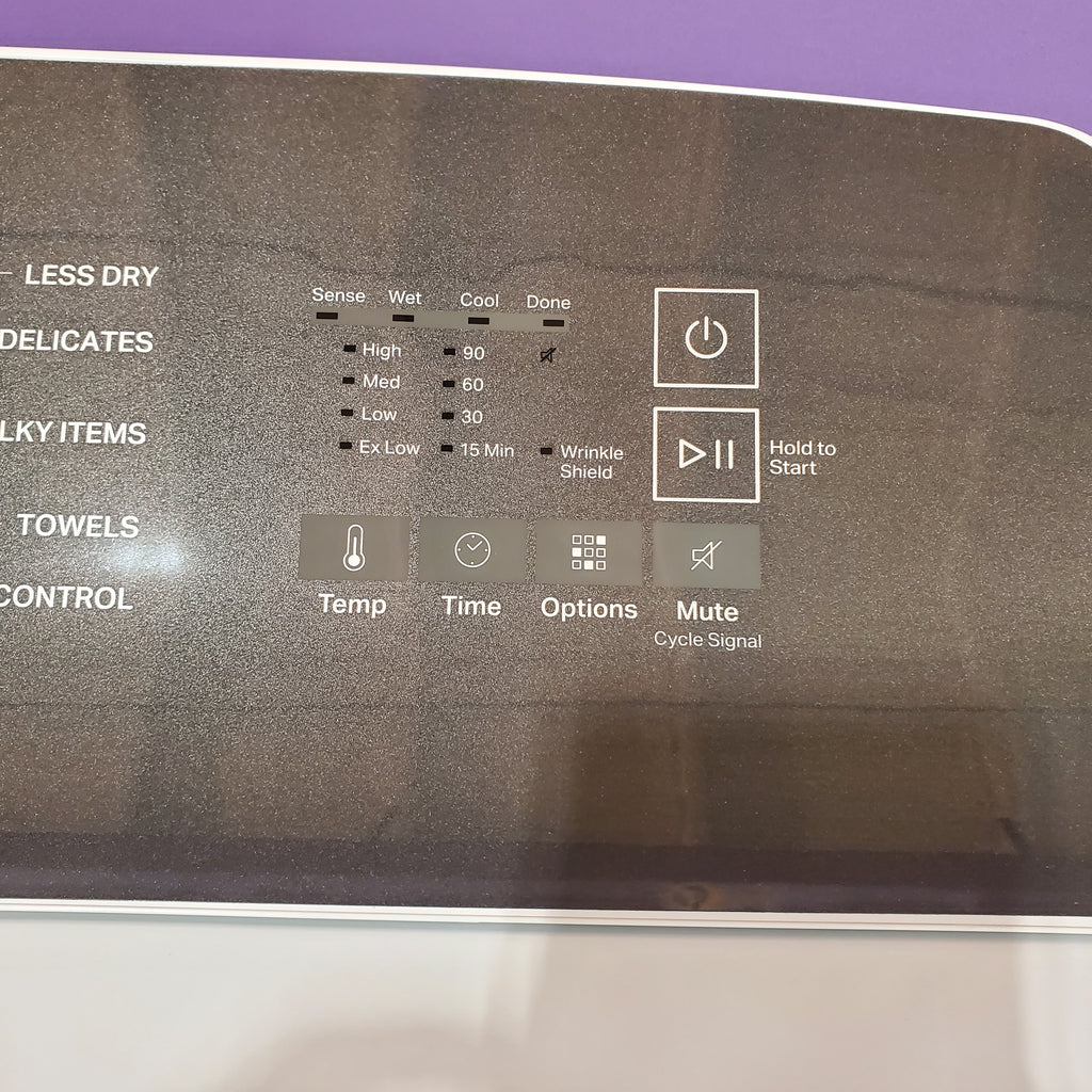 Whirlpool Top Load 4.7 Cu. Ft. Washer in White with 2-in-1 Removable Agitator WTW5057LW - Scratch & Dent - Minor and Whirlpool 7.0 cu. ft. Electric Dryer with Hamper Door 16107 - WED5010LW - Open Box