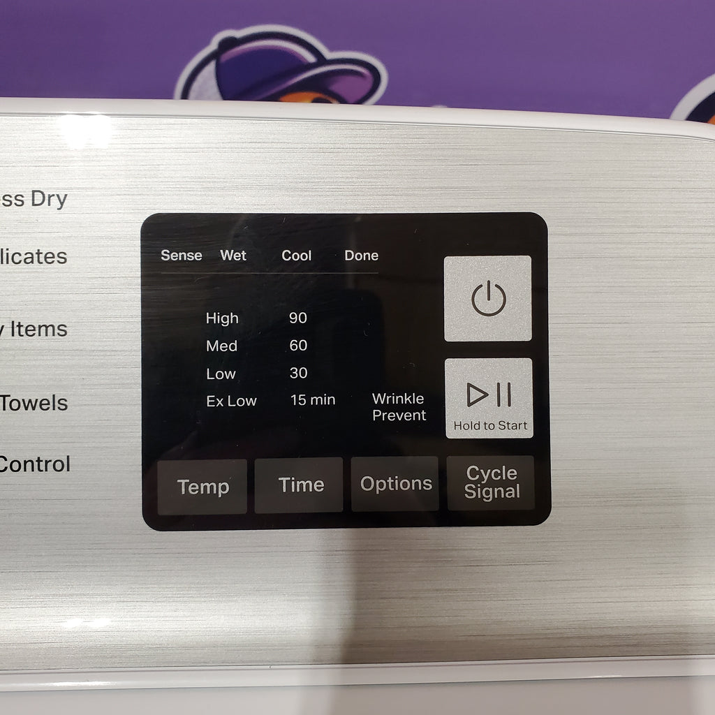 Pictures of Maytag Top Load 4.8 cu ft Washer with Deep Fill and Slow-Close Glass Lid MVW6200KW - Scratch & Dent (Minor) and Maytag 7.0 cu ft Electric Dryer with Moisture Sensing and Quick Dry Cycle 16161 - MED6200KW - Scratch & Dent (Minor) - Neu Appliance Outlet - Discount Appliance Outlet in Austin, Tx