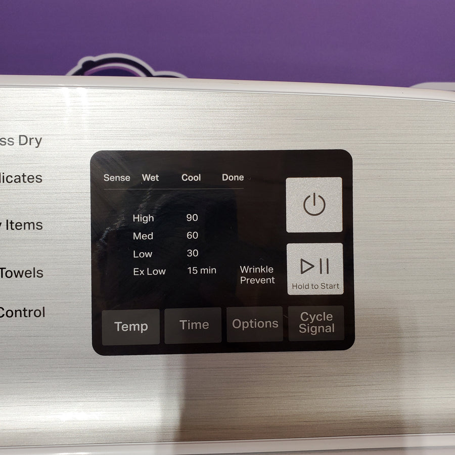 Maytag Top Load 4.8 cu ft Washer with Deep Fill and Slow-Close Glass Lid MVW6200KW - Scratch & Dent (Minor) and Maytag 7.0 cu ft Electric Dryer with Moisture Sensing and Quick Dry Cycle 16195 - MED6200KW - Scratch & Dent (Moderate)
