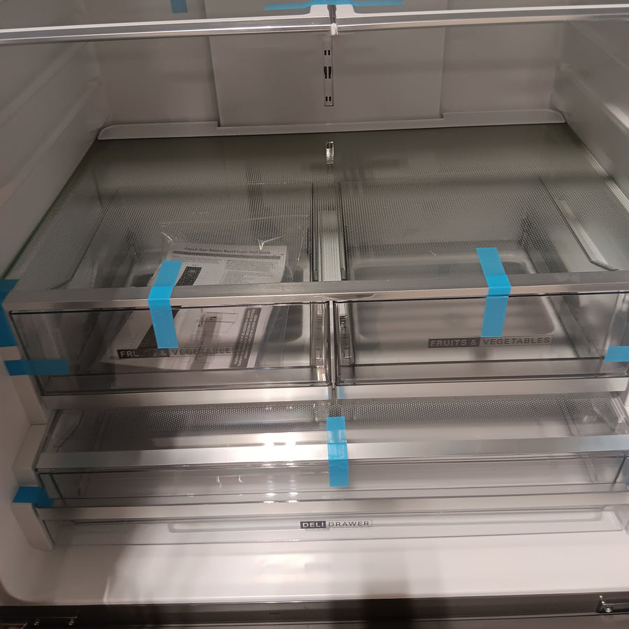 Whirlpool French Door Refrigerator in Fingerprint Resistant Stainless Finish with In-Door Water and Ice Maker - 30 cu. ft. 22231SD309 - WRFF3536SZ - Scratch & Dent (Moderate)