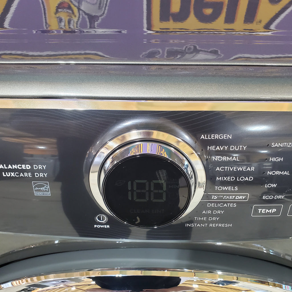 Pictures of Electrolux Titanium Front Load 4.5 Cu. Ft. Washer with Smartboost and Optic Whites Cycle ELFW7637AT - Scratch & Dent (Minor) and Electrolux Titanium 8.0 Cu. Ft. Dryer with Balanced Dry and Instant Refresh Cycle ELFE7637AT - Scratch & Dent (Minor) - Neu Appliance Outlet - Discount Appliance Outlet in Austin, Tx