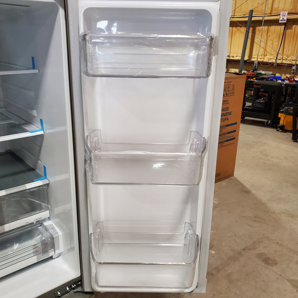 LG 27.8-cu ft 4-Door French Door Refrigerator with Dual Ice Maker in Fingerprint Resistant Steel 5SD197 - LRMXS2806S - Open Box