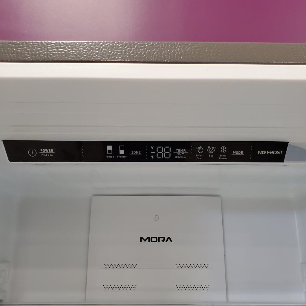 Mora 17.2 cu. ft. Counter Depth Bottom Freezer Refrigerator with LED Interior Lighting 30134SD205 - MRB172N6ASE - Scratch & Dent (Moderate)